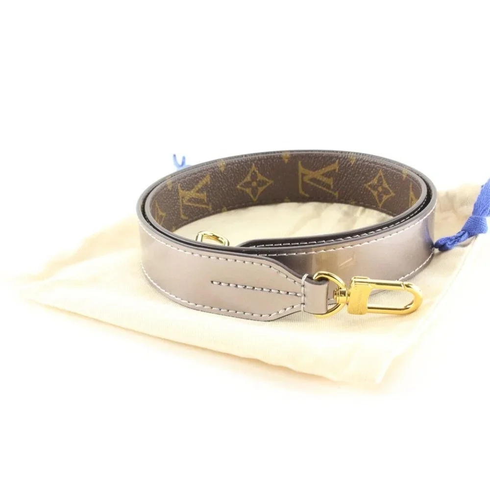 Louis Vuitton Reversible Vernis Monogram Strap Shoulder Bandouliere 1LU0224
